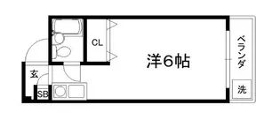 カサデルアンダンテ【402号室】の間取り