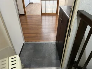 コーポAYUMI【202号室】の玄関