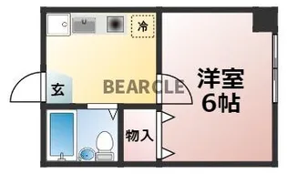 バインオークMETS【2階】の間取り