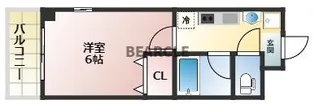 バインオークイレブン【6階】の間取り