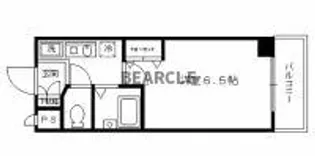 プレサンス京都烏丸御池【6階】の間取り