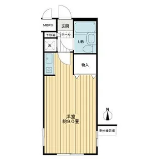 ライオンズマンション京都西洞院【0204号室】の間取り