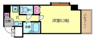ベラジオ四条堀川【2階】の間取り