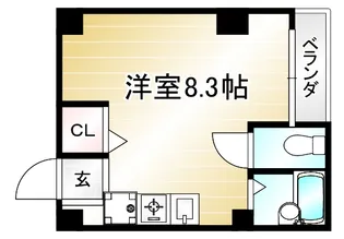 Stable万寿寺【4階】の間取り