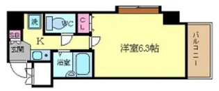 ベラジオ四条堀川【7階】の間取り