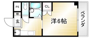 サン・ウエストくら【4階】の間取り