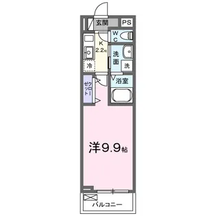 チェストセブン【2階】の間取り