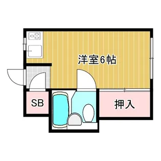 藤川ハイツ【2階】の間取り