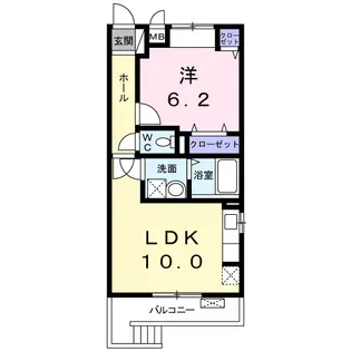 浄雲壱番館【1階】の間取り