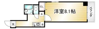 ぽえむ西陣館【402号室】の間取り