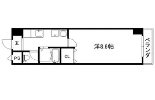 アートプラザ京田辺3【202号室】の間取り