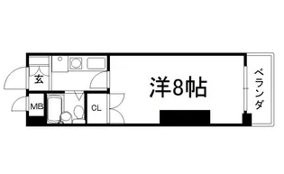 カーサー高村【204号室】の間取り