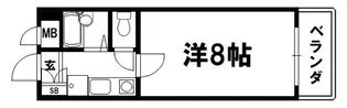 カーサー高村【503号室】の間取り