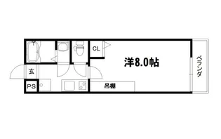 Alivio APM【1階】の間取り