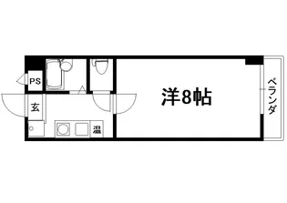 エクセラン興戸【502号室】の間取り