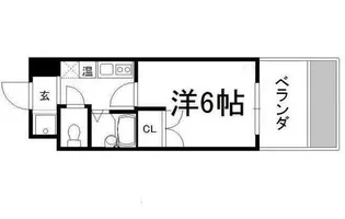 ユニバーシティ丸光Ⅱ【905号室】の間取り