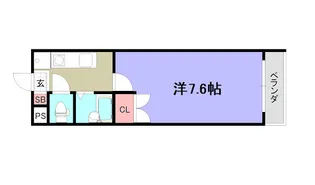 スカイハイツ中野【202号室】の間取り