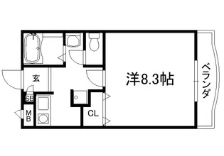 Polyphony【204号室】の間取り