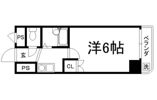 レ・タン・ドゥ・ラ・メール・CKⅤ【203号室】の間取り