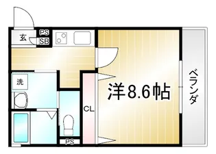 Coco Maison【3階】の間取り