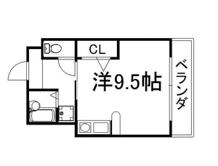 カーサセブン【6階】の間取り