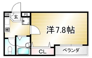 ベル・ウイング【403号室】の間取り