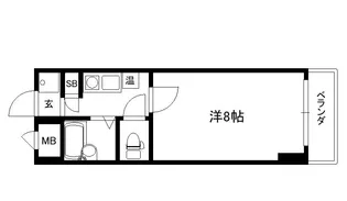エクセラン興戸【503号室】の間取り