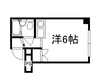GRAND VALUE西陣【4階】の間取り