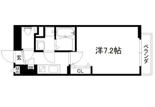 ウィル室町【202号室】の間取り