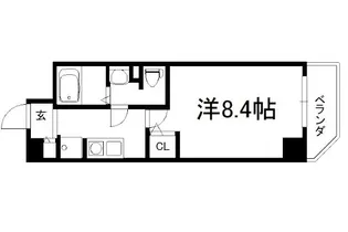SWISS京都堀川WEST【10階】の間取り