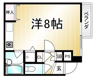 トラスティ21【3階】の間取り