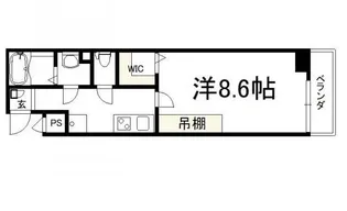 Resonance西陣【3階】の間取り