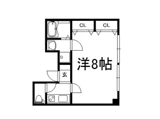 プラネシア星の子御所西【3階】の間取り