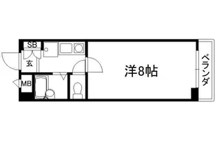 カーサー高村【217号室】の間取り