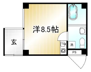 JURAKU RO【2階】の間取り