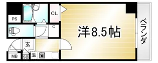 サムティ上堀川【5階】の間取り
