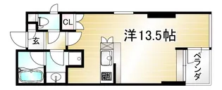 アーバネックス北大路【3階】の間取り