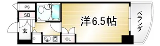 ジョイフル紫野【9階】の間取り
