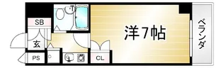 ジョイフル紫野【3階】の間取り