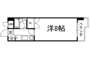 カーサー高村【102号室】の間取り