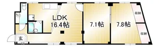 サニービル【301号室】の間取り