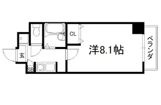 シェークル21【5階】の間取り