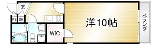 グランコスモ御所【1階】の間取り