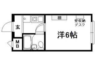 KTマンション【212号室】の間取り
