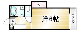 シルキー【214号室】の間取り