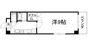 アートプラザ京田辺【4001号室】の間取り