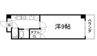 アートプラザ京田辺【5008号室】の間取り