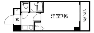 ユニバーシティ丸光【808号室】の間取り