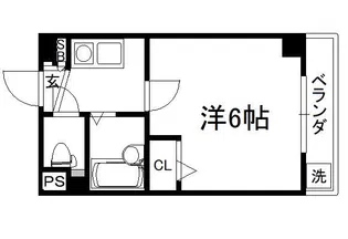 ジョイフル長澤【202号室】の間取り