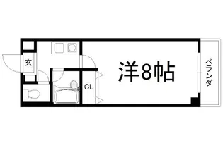 メドウモリベ【301号室】の間取り